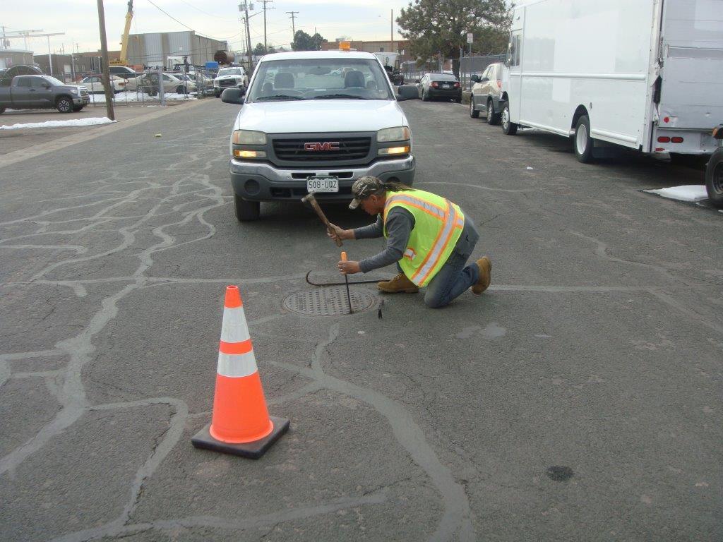 IPWSD ongoing effort to prevent degradation, coating the inside of each manhole.